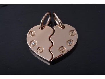 Підвіс - половинки серця - Фото Підвіс - половинки серця - Купити