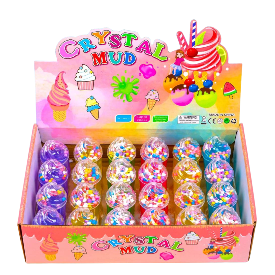 Слайм Морозиво 7,5 см - Pobut