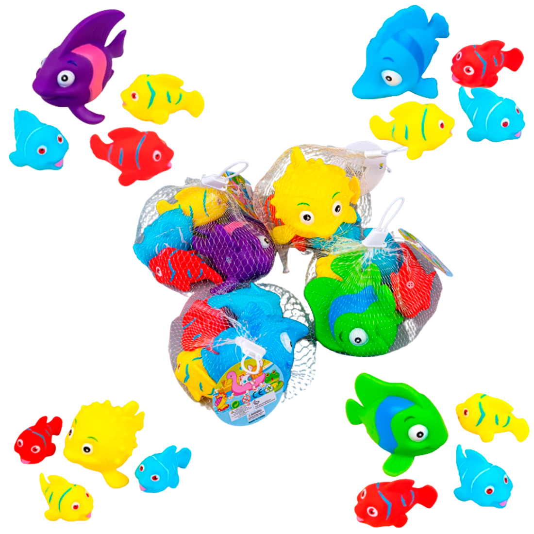 Іграшки для ванної пищалки Мікс видів