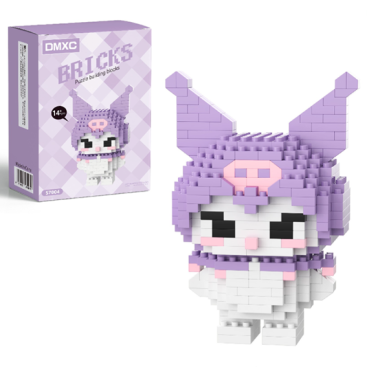 Конструктор BRICKS &quot;Мультгерої&quot; Аніме Бузковий - Купити