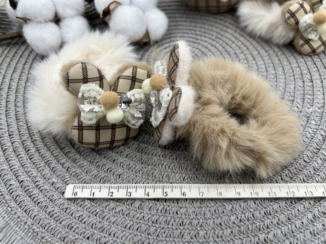 Дитячі резинки для волосся. Зайка - Кристалік