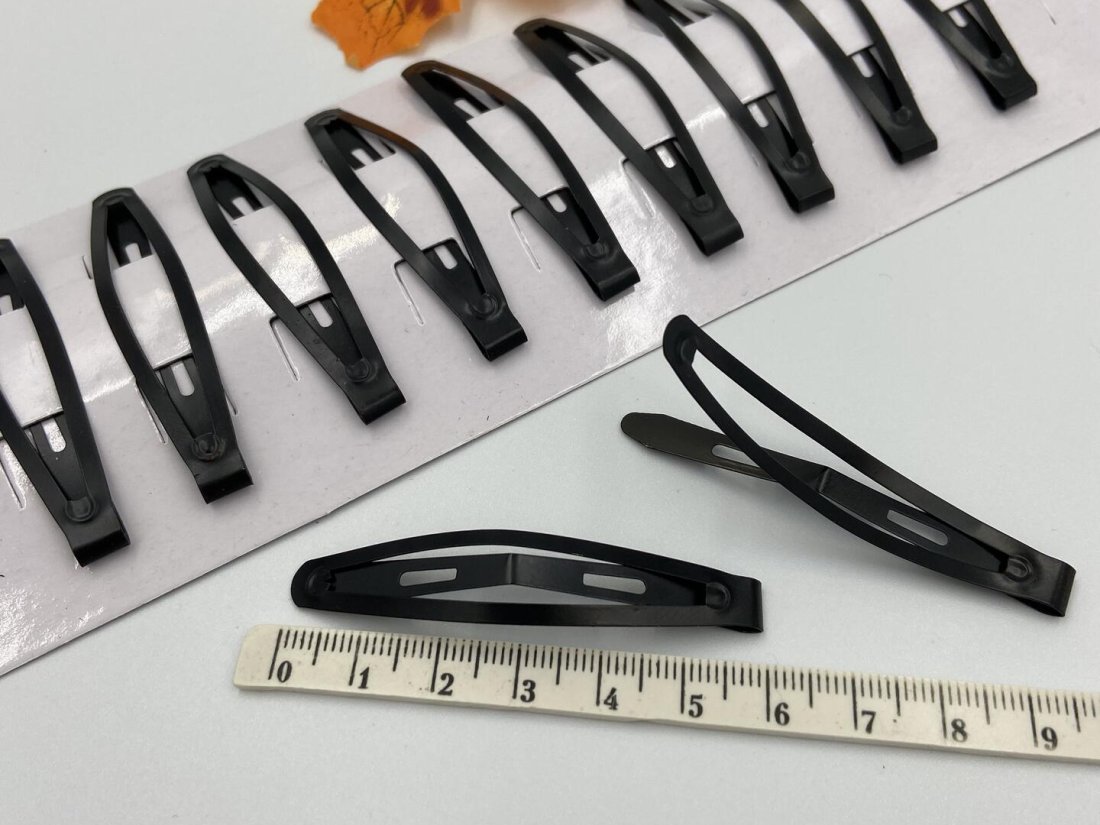 Заколка Тік-так. 6 см. - Кристалік