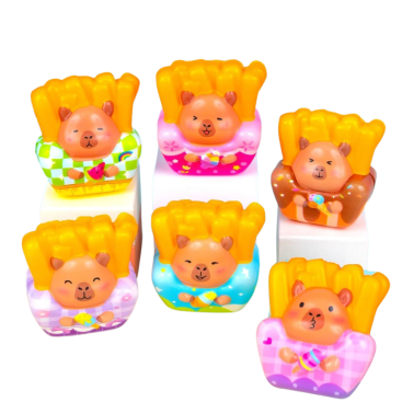 Сквіш Капібару та їжа 9 см - Купити