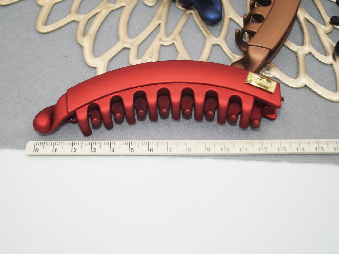 Заколка банан. 12.5 см. - Кристалік