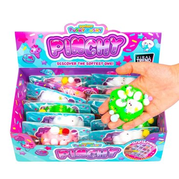 Антистрес Лапка кольорова з присипкою 7 см - Купити