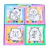 Розмальовка із фарбами Капібару 20 см
