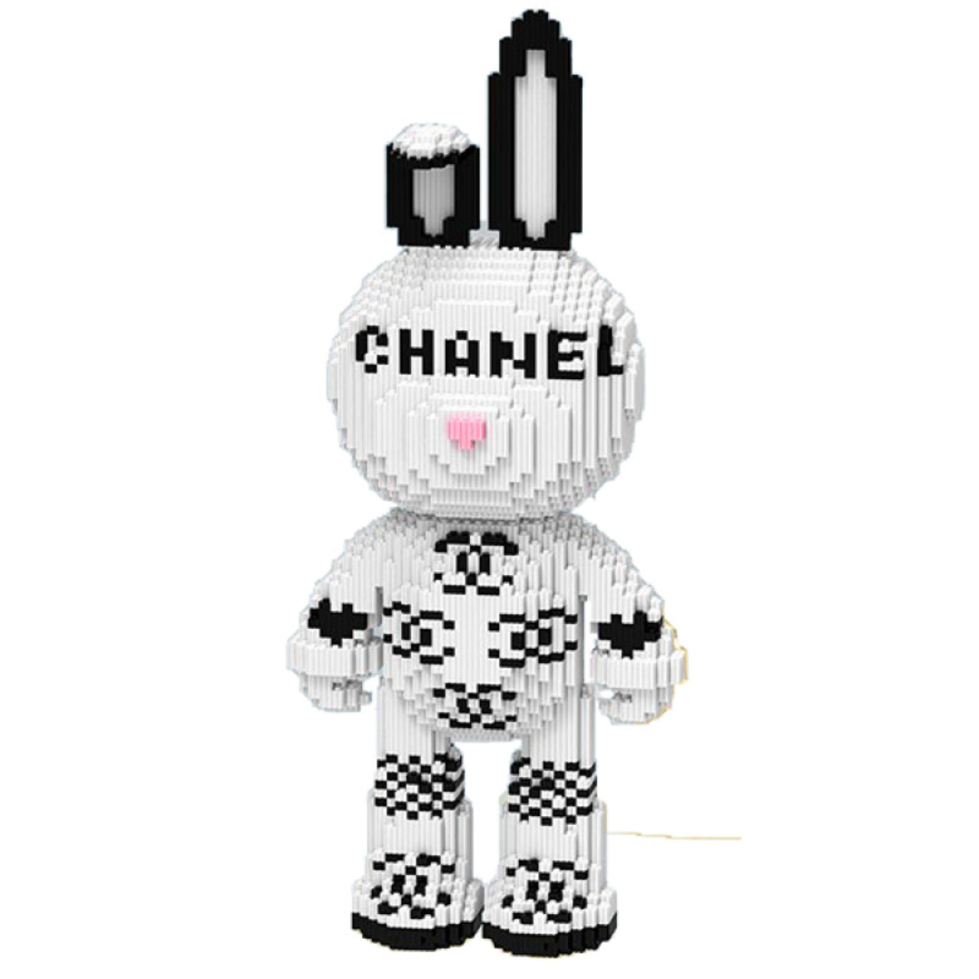 Конструктор Magic Blocks зайчик Chanel Висота 55 см
