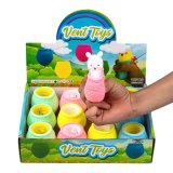 Антистрес тиснув Зайчик у Кошику 11 см