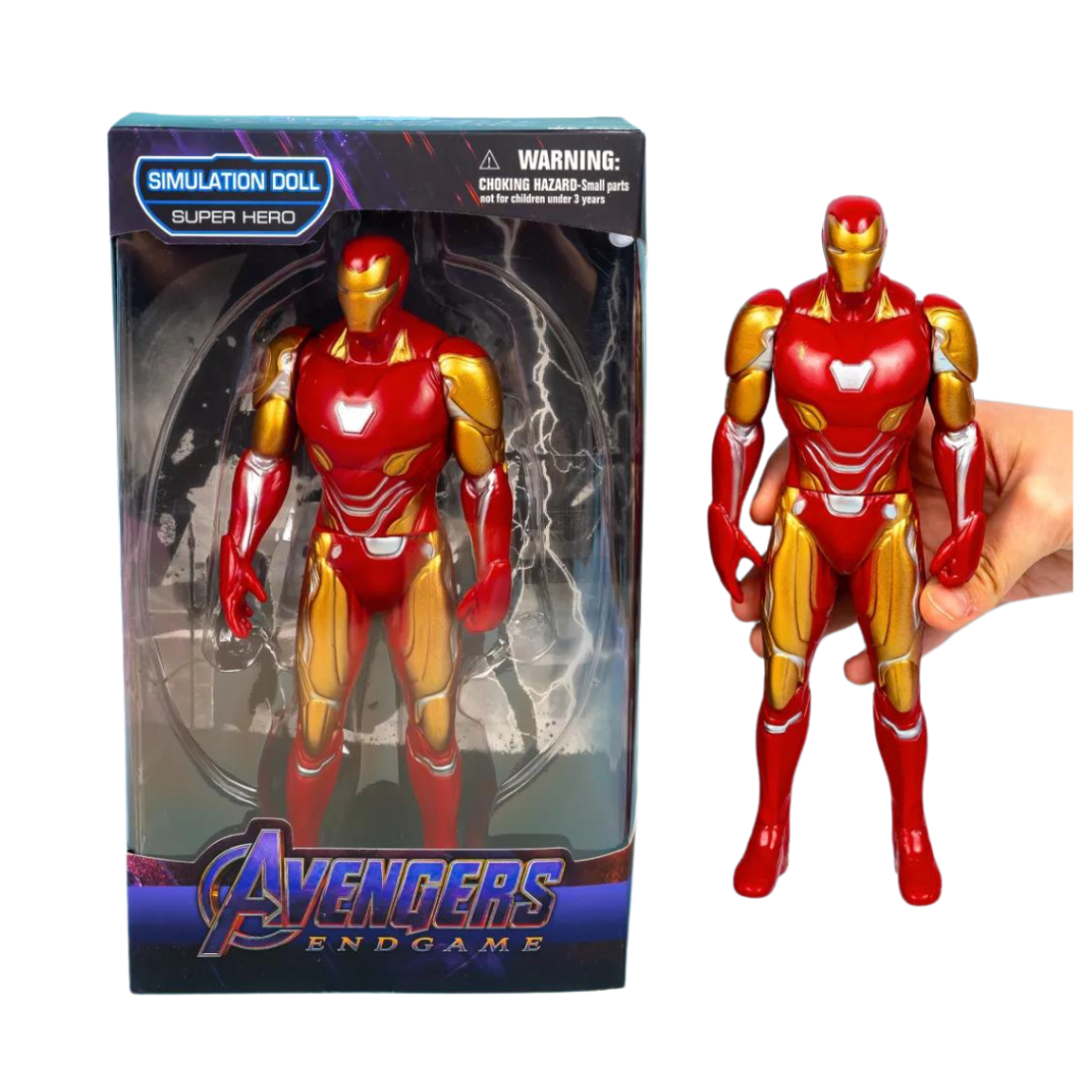 Іграшка фігурка Heroes Сталевий Воїн 21 см