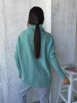 Туніка з трикотажу джерсі 230222-3 Бірюзовий