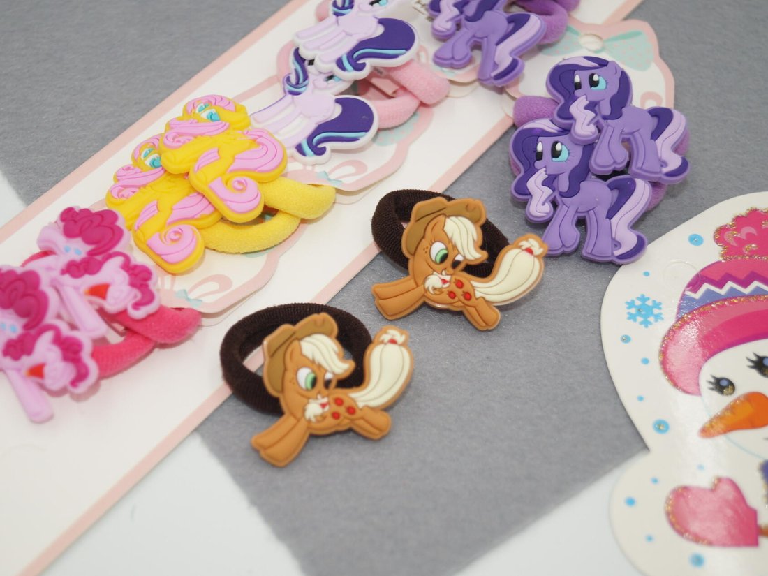 Дитячі резинки для волосся поняшки