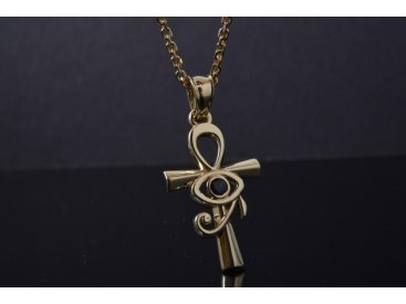 Підвіс "Анкх-Око Ра" із сапфіром - Фото Підвіс "Анкх-Око Ра" із сапфіром - Купити