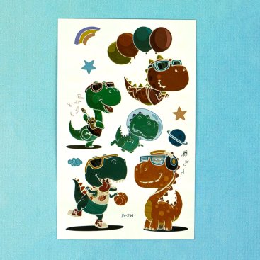 Дитячі перекладні татуювання Динозаври JN-254 - Купити