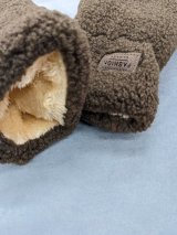 М’які рукавиці з ефектом плюшу — комфорт і стиль для холодних днів INNOE 85005-3 Шоколадний