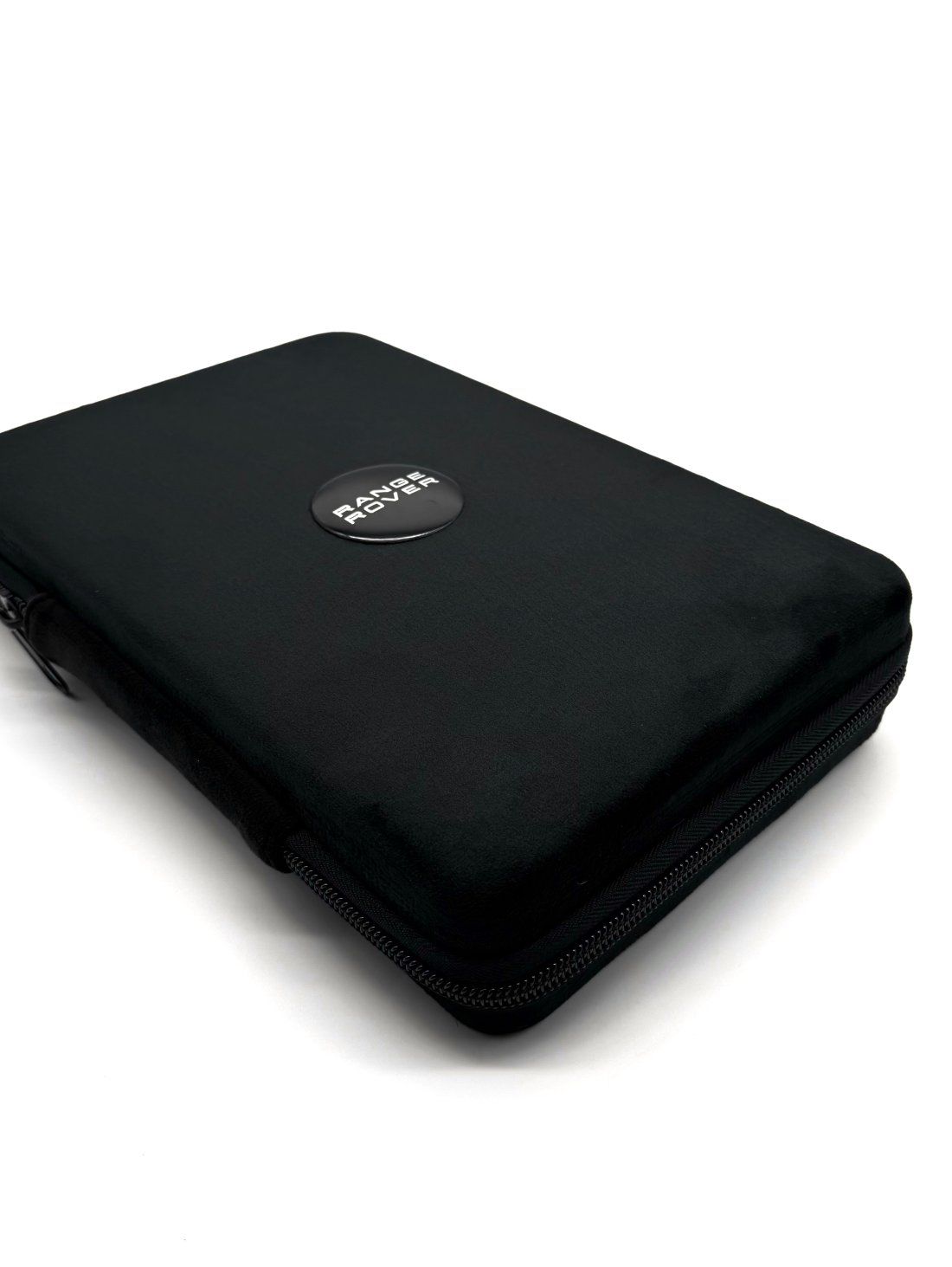 Подарунковий бокс з відкритими капчиками та мішечком з оригінальним авто-значком Range Rover - Купити