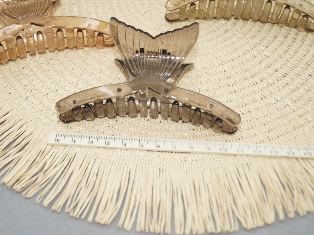 Краби для волосся 11 см. - Кристалік