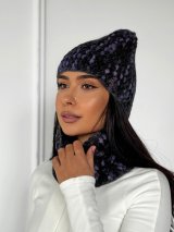 В’язаний комплект із об’ємною фактурою INNOE 950591-1 Вугілля - Innoe