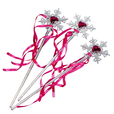 Чарівна паличка Феї з стрічкою малиновою 34 см - Купити