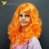 Карнавальный парик Кудряшка рыжий 4526 оптом фото 06