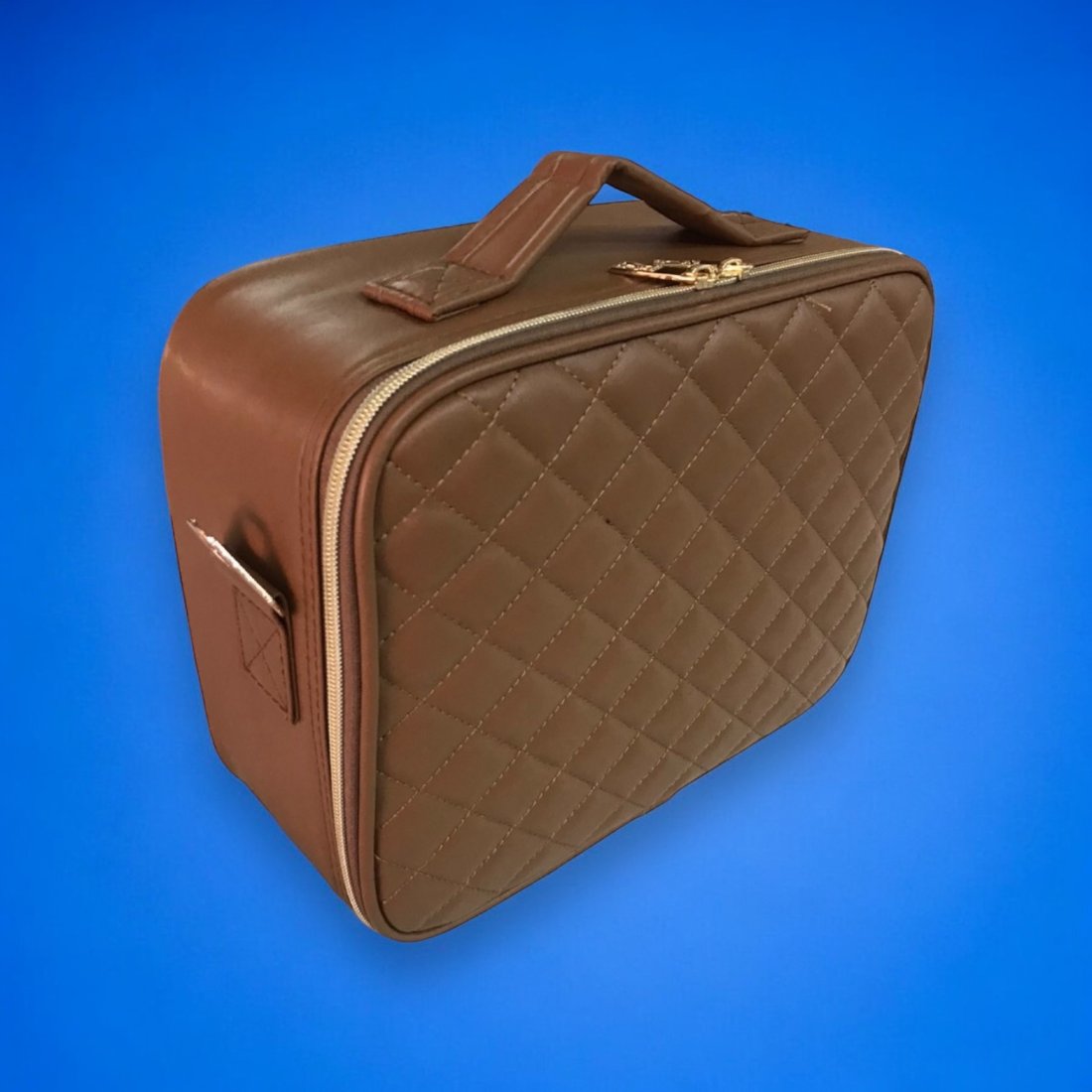 Органайзер для косметики с лед зеркалом кожзам оптом, фото 9012