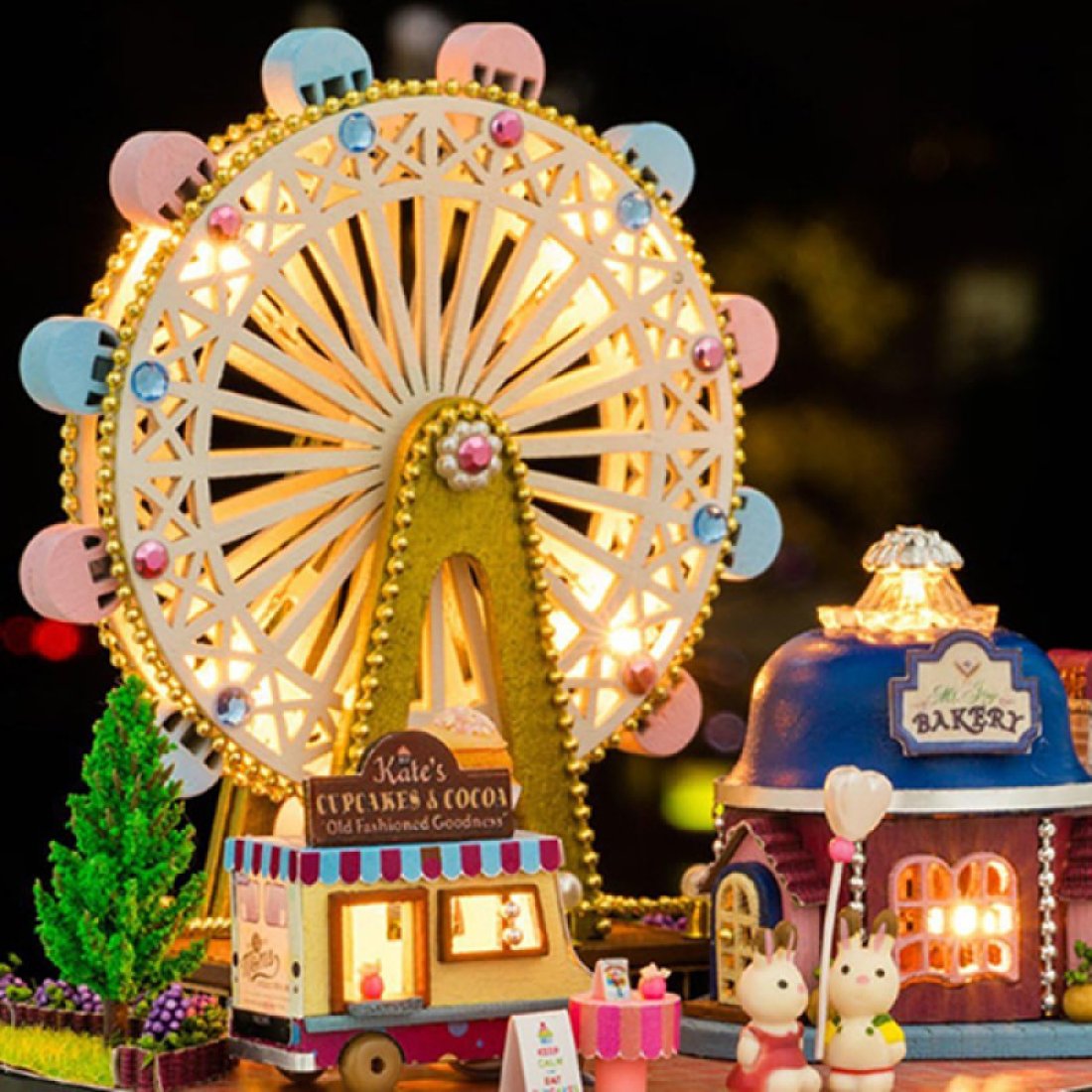 3D Румбокс "Парк розваг" DIY Dollhouse - Pobut