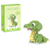 Конструктор BRICKS ДИНОЗАВРИК ЗЕЛЕНИЙ