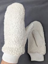 Жіночі рукавиці з м'якого букле з хутряною підкладкою INNOE 85005-5 Молочний