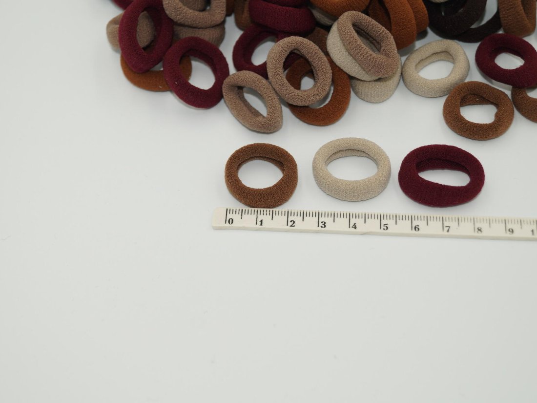 Резинки для волосся. 2.5 см. - Кристалік