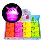 Сяючі силіконові їжачки Блискавка 10 см