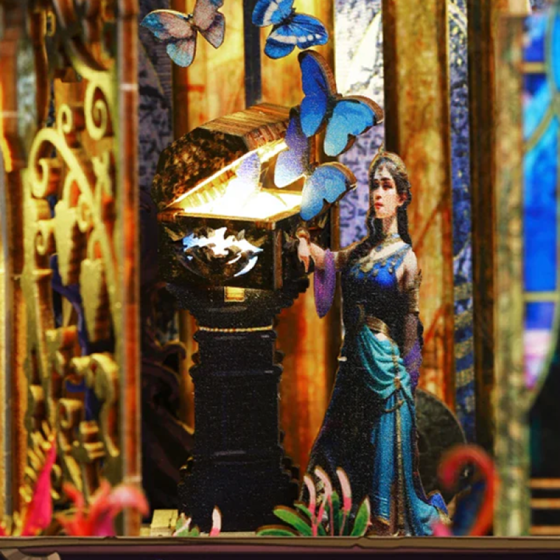 3D Бук Нук Ящик Пандори Book Nook Румбокс