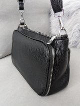 Універсальна чорна сумка з великою зовнішньою кишенею INNOE 350010-1 Чорний