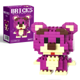 Конструктор BRICKS “Мультгерої” Ведмедик Лотсо