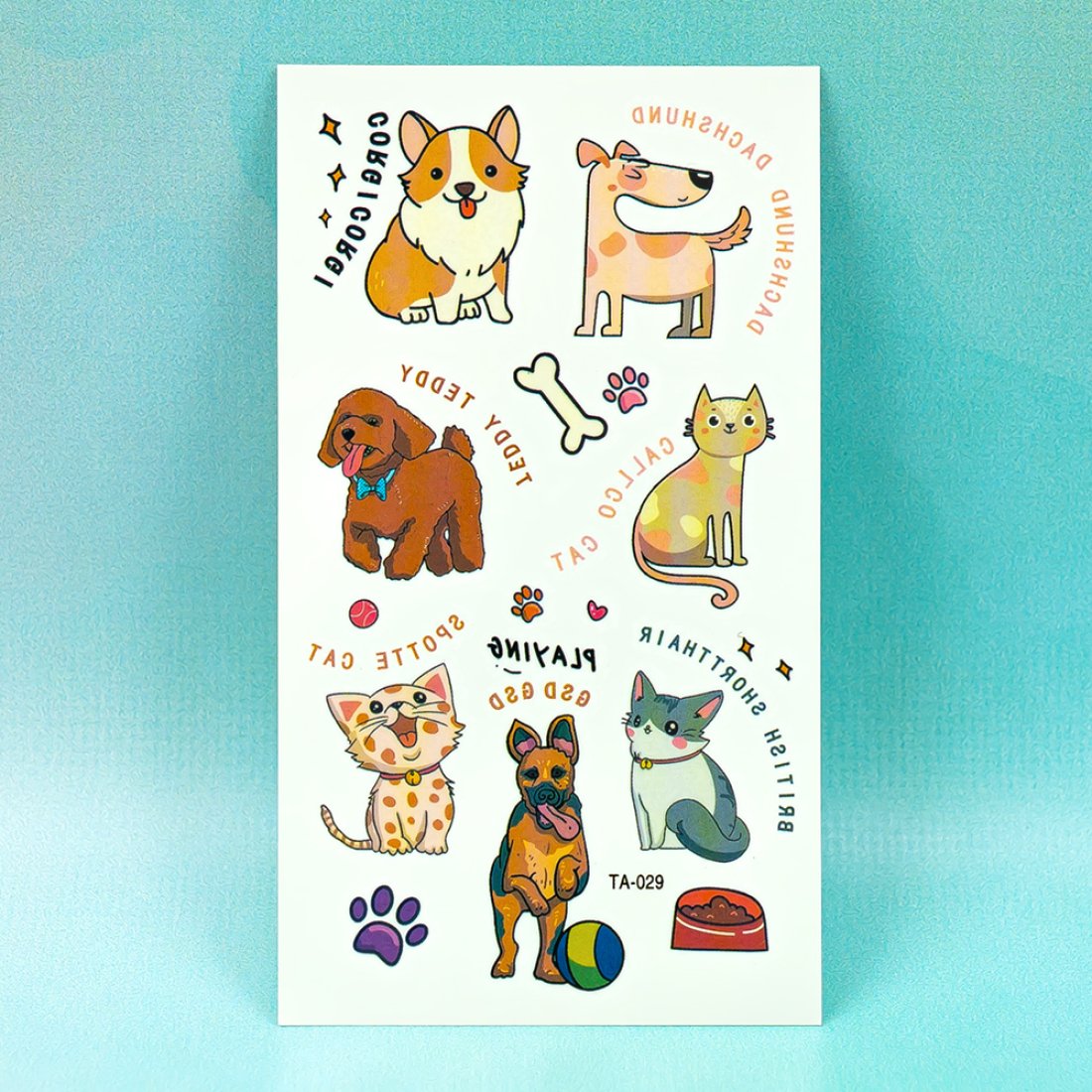 Дитячі татуювання Тварини TA-029