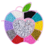 Бісер для плетіння браслетів Яблуко 17 см