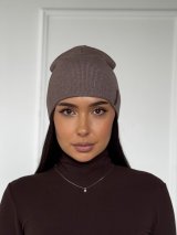 Універсальна шапка Casual Vibe INNOE 950888 Кавовий
