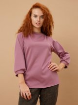 Кофта з м'якого якісного трикотажу 230206-2 - Купити