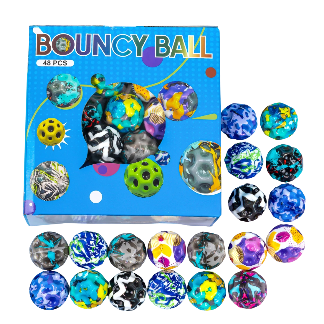 М'ячик BALL Графіті 4 см