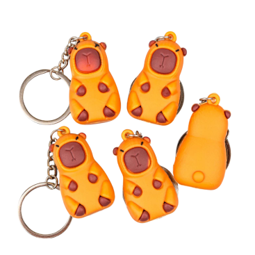 Брелоки Капібара гумові 11 см - Купити