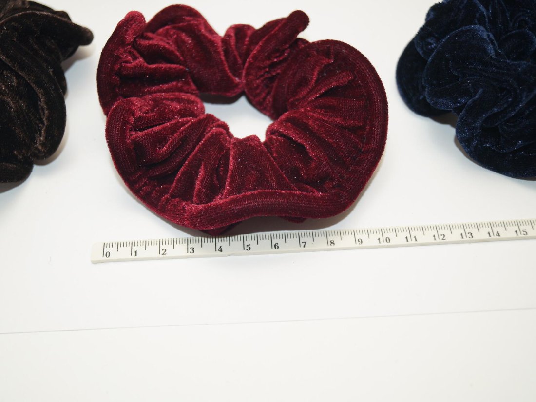 Резинки для волосся об'ємні. - Кристалік