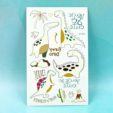 Дитячі перекладні татуювання Динозаври JN-256 - Купити