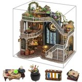 3D Румбокс «Магічний будинок»‎ DIY DollHouse + пилозахисний купол