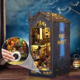 3D Бук Нук Магічний магазин Magic Market Book Nook Румбокс