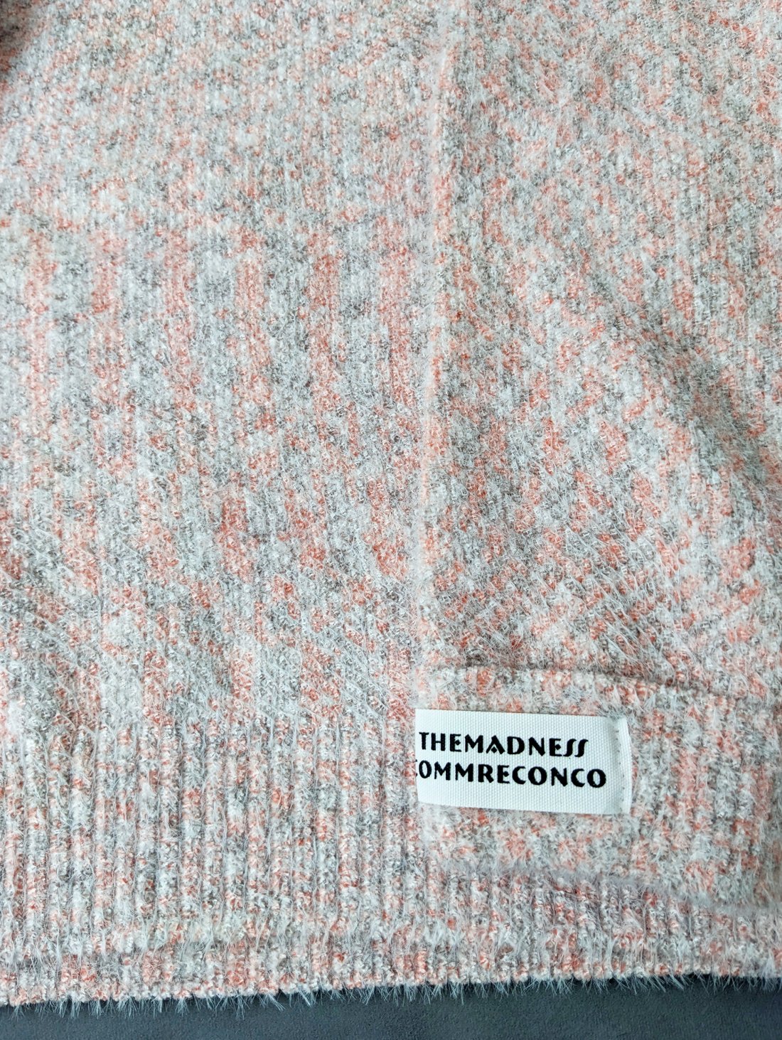 Затишний ангоровий светр для холодної пори 300065-2 Рожевий