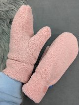 Теплі рукавиці в стилі тедді — легкість і максимальний затишок INNOE 85005-3 Рожевий