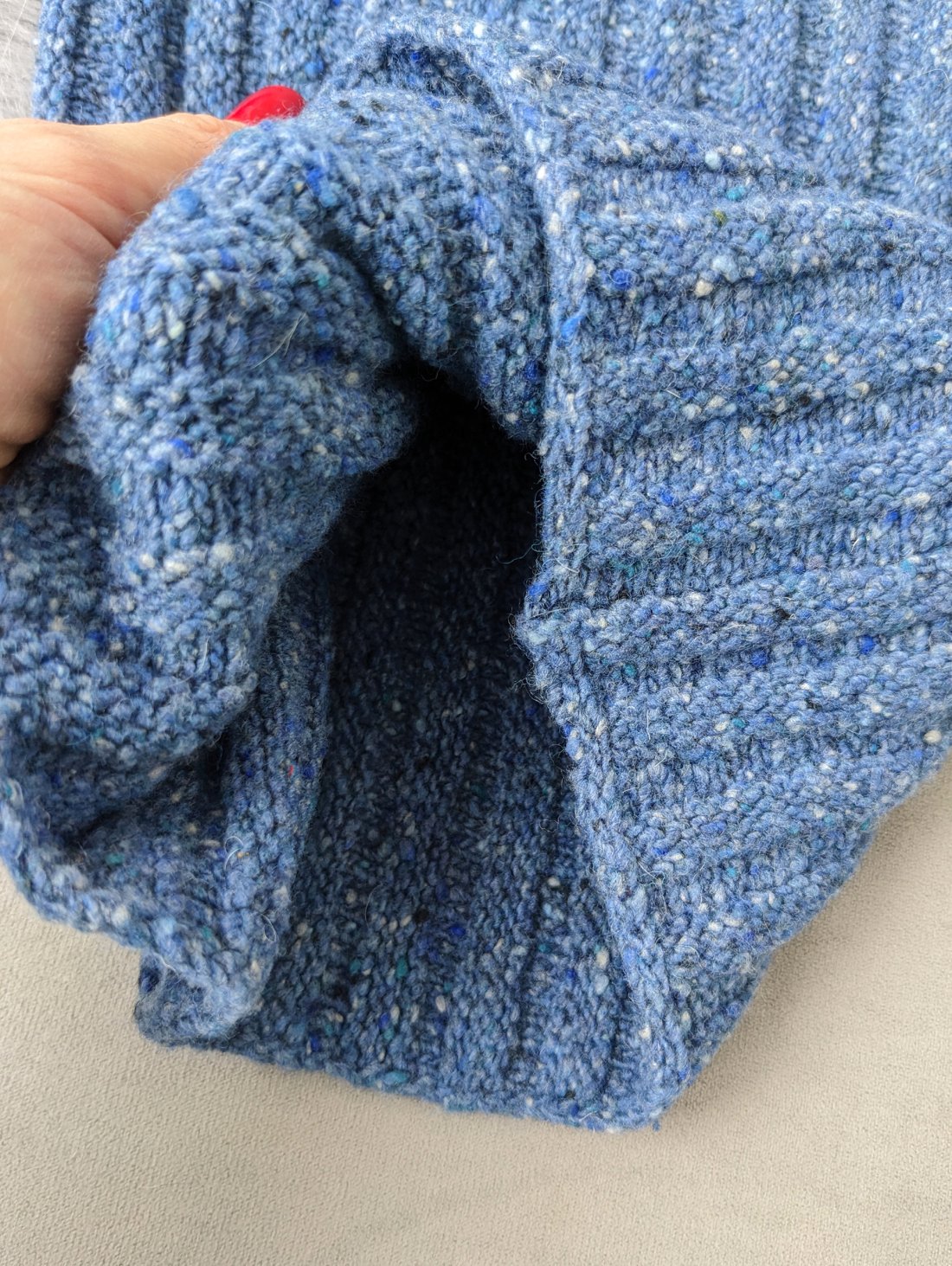 Теплий жіночий снуд-бафф INNOE 950642-1 Блакитний