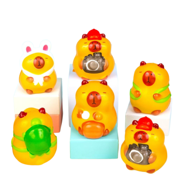 Сквіші Капібари кольорові 8 см - Купити