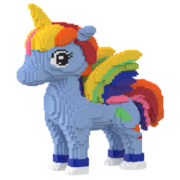 Конструктор Magic Blocks у вигляді Єдинорога Висота 54 см - Купити