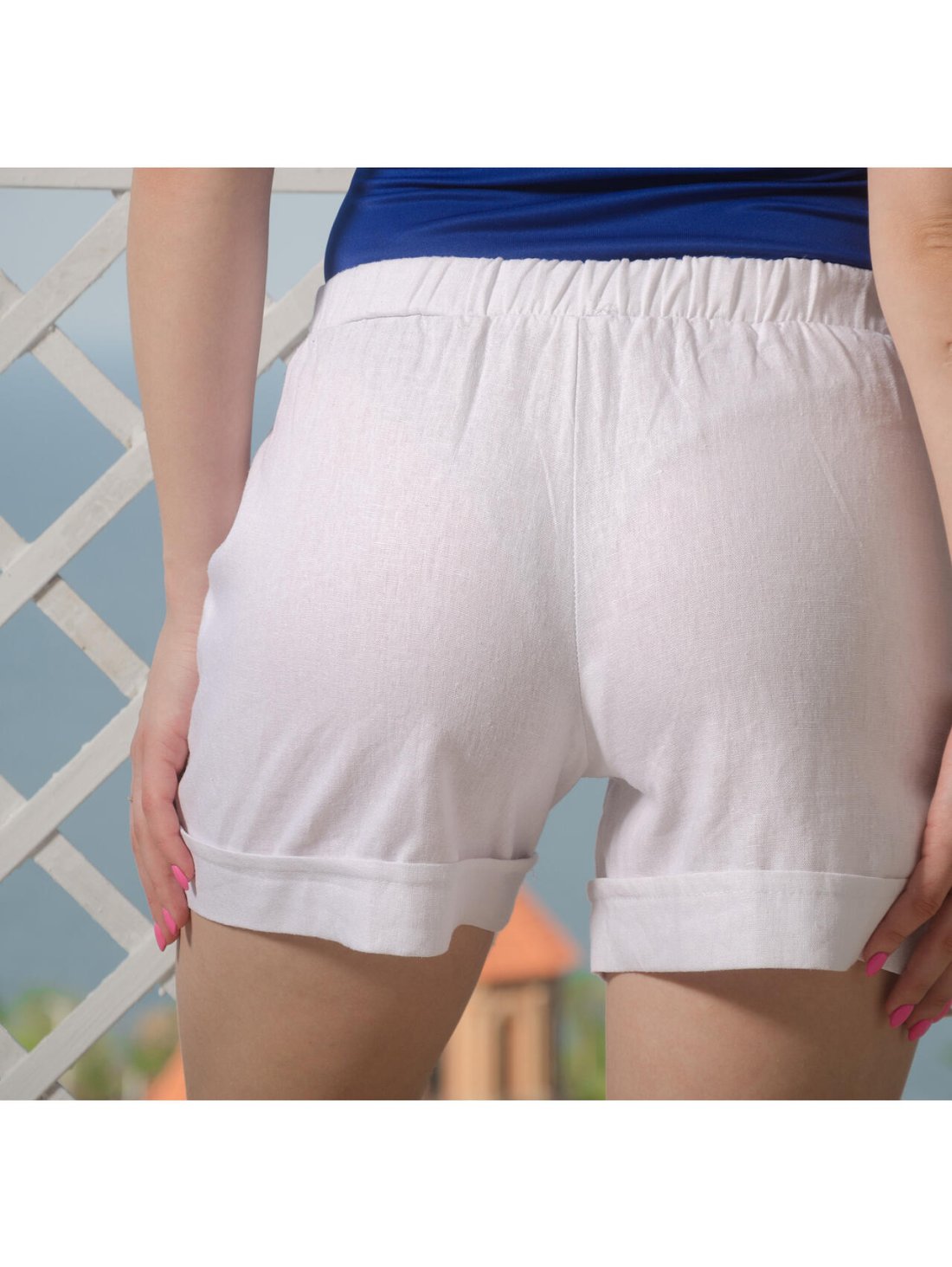 Шорти білі 220118-1 - Купити