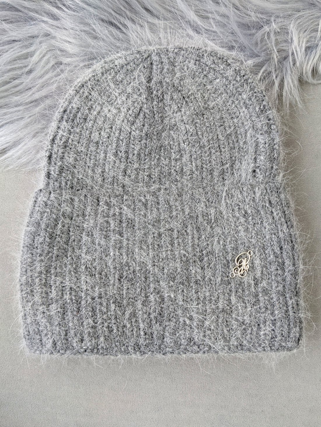 М’яка шапка-біні на флісі для холодної пори року INNOE 950826-1 Сірий