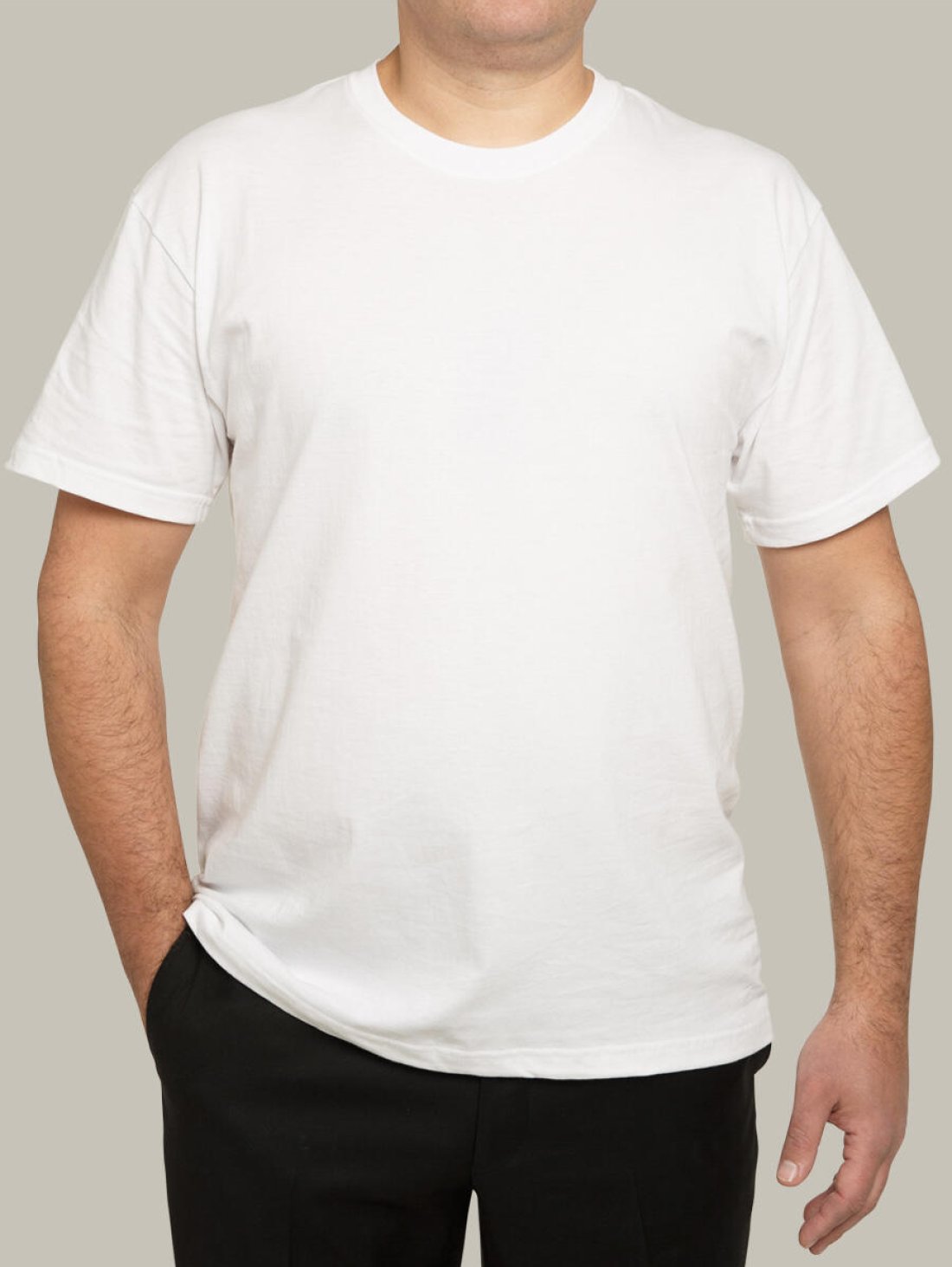 Чоловіча футболка, без принта - Футболки з принтами - Hopper